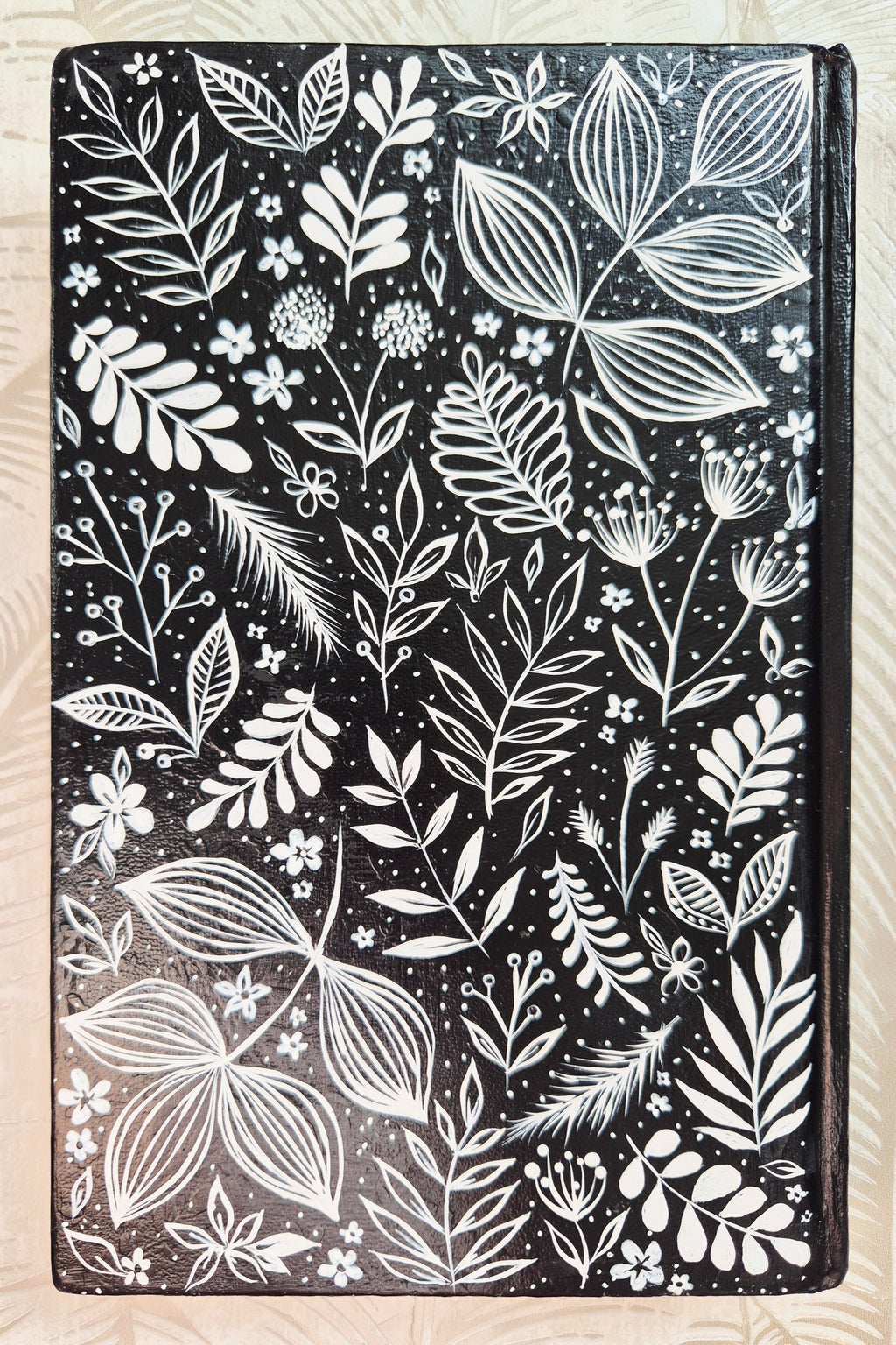 Handpainted NIV Bible - Remember how the wildflowers grow