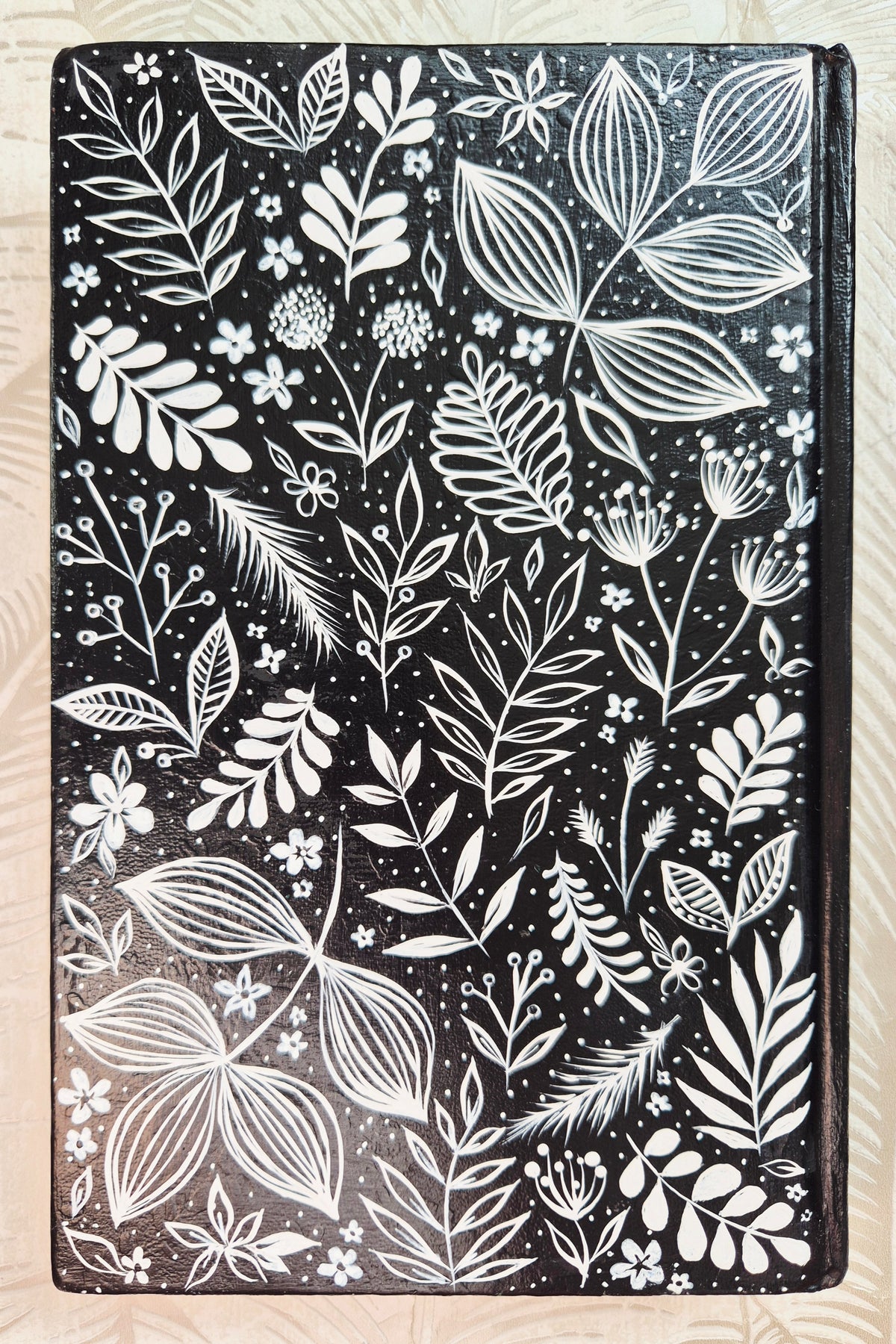 Handpainted NIV Bible - Remember how the wildflowers grow