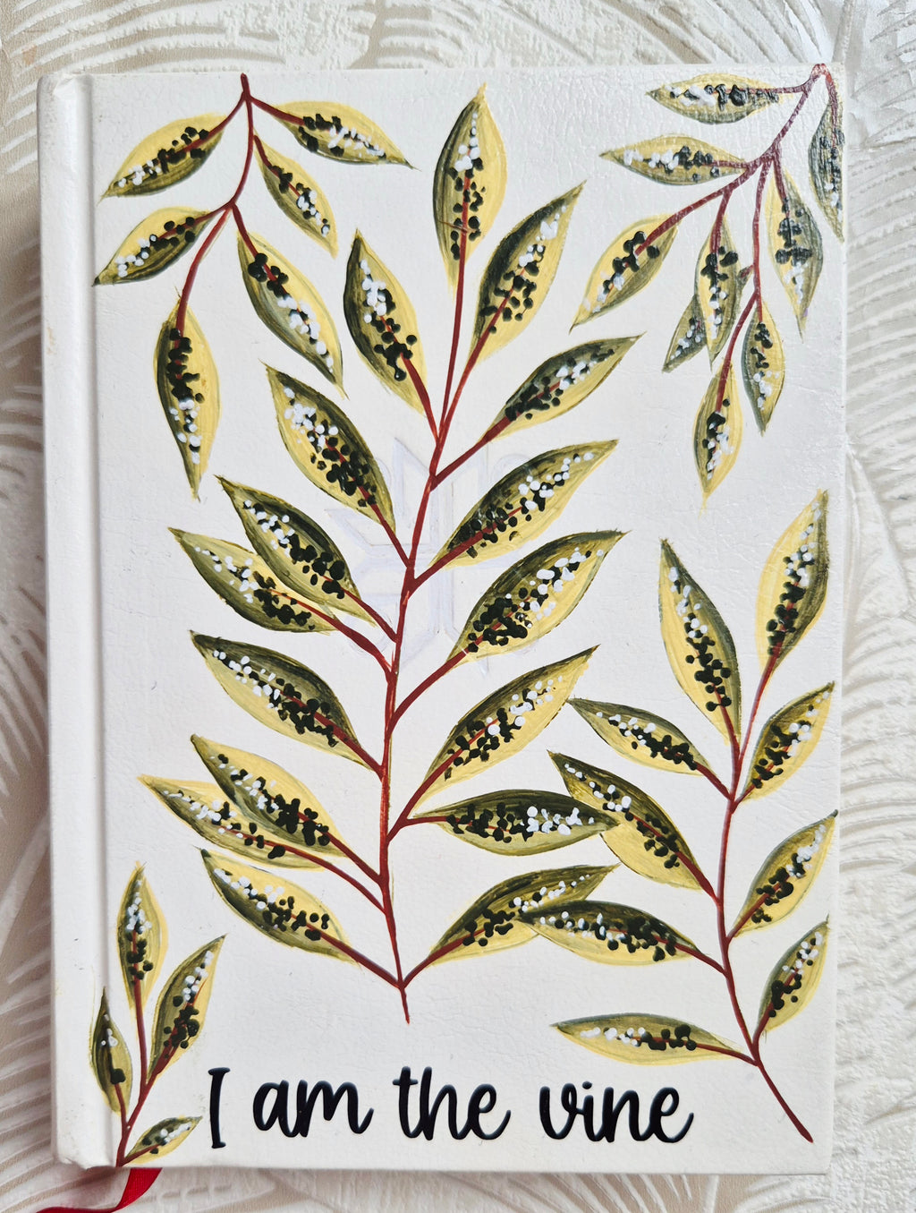 Handpainted Good News Bible - I am the vine