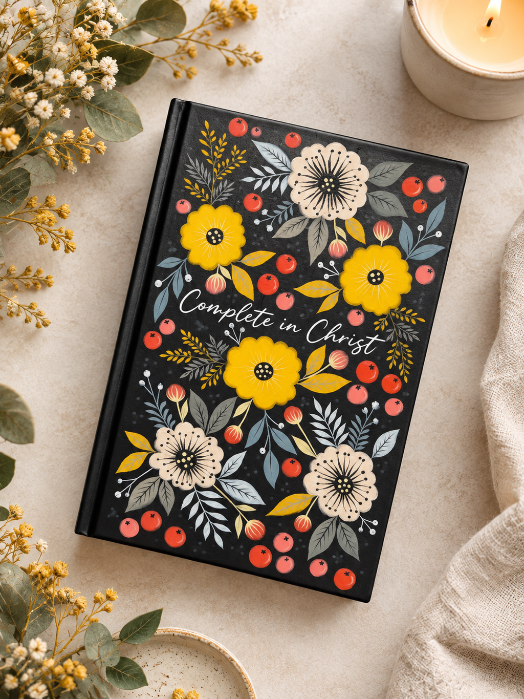 Handpainted ESV Bible - Complete in Christ