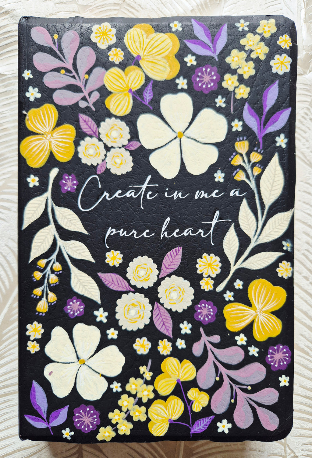 Handpainted NLT Bible - Pure Heart