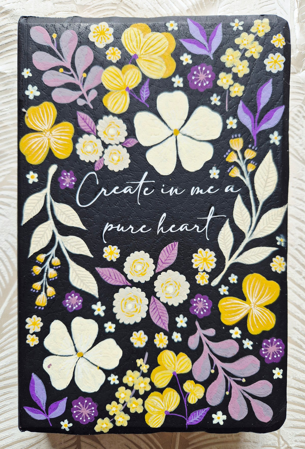 Handpainted NLT Bible - Pure Heart
