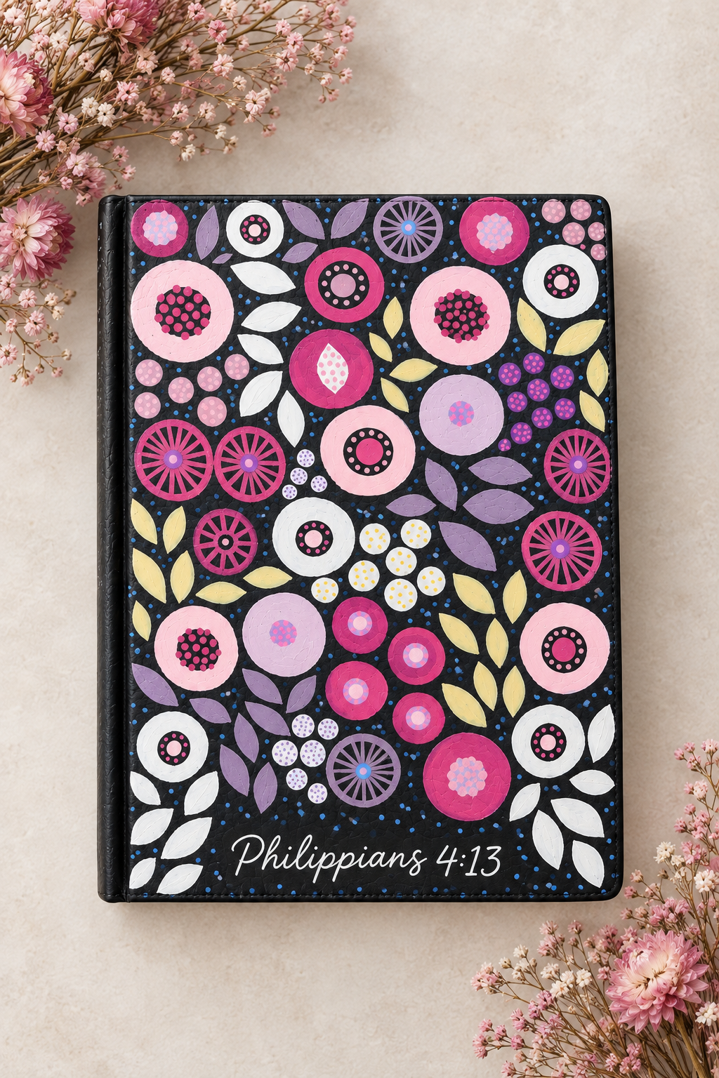 Handpainted Good News Bible - Philippians 4:13