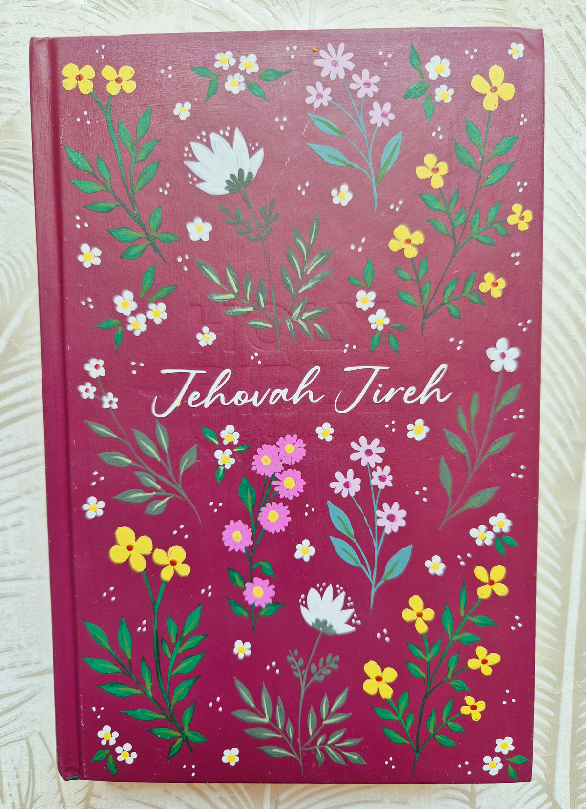 Handpainted NIV Bible - Jehovah Jireh