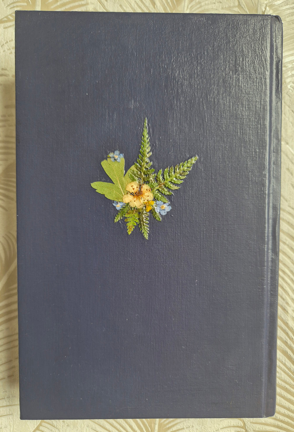NIV Bible with real pressed wildflowers - consider the wildflowers