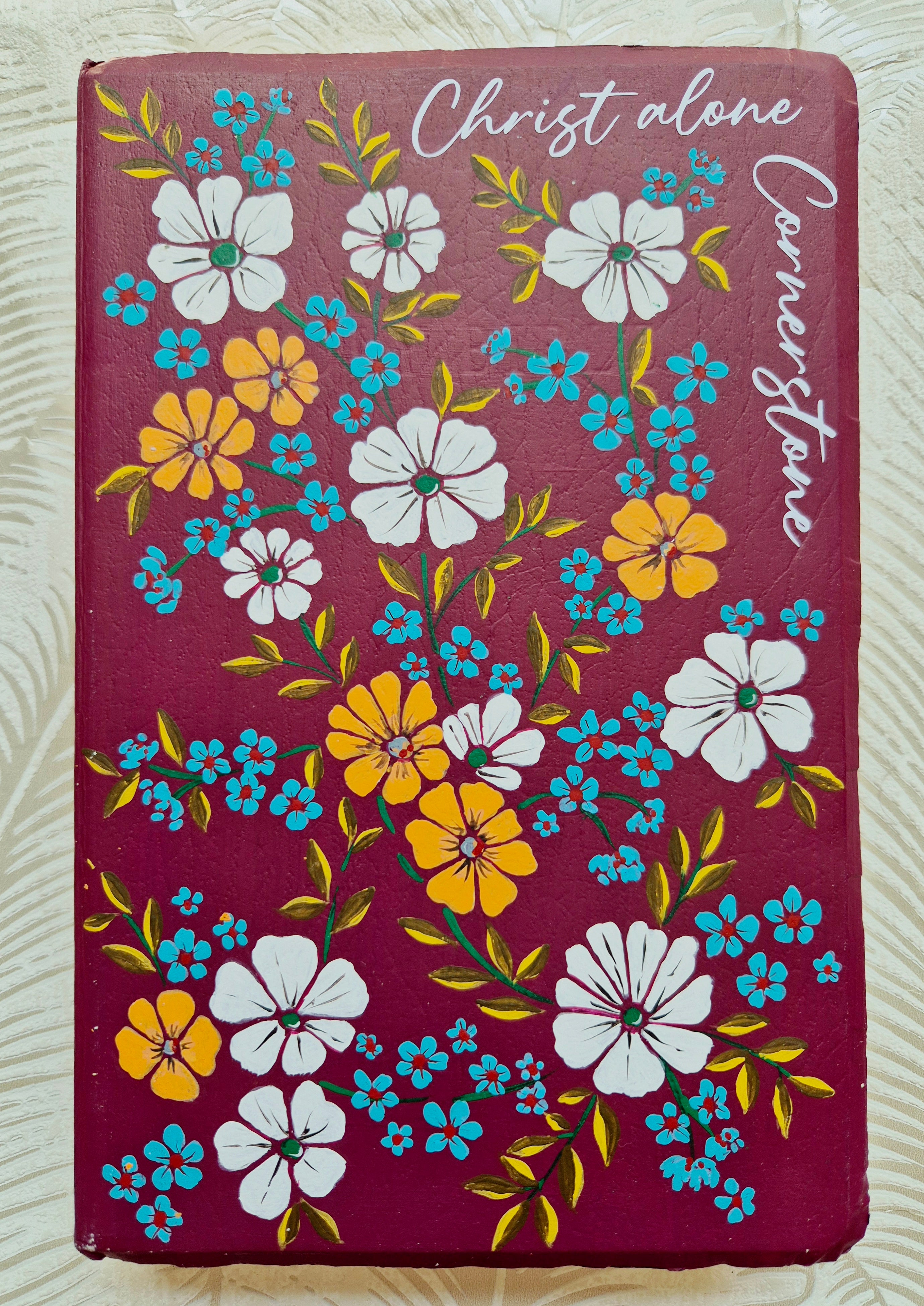 Handpainted NLT Bible - Cornerstone