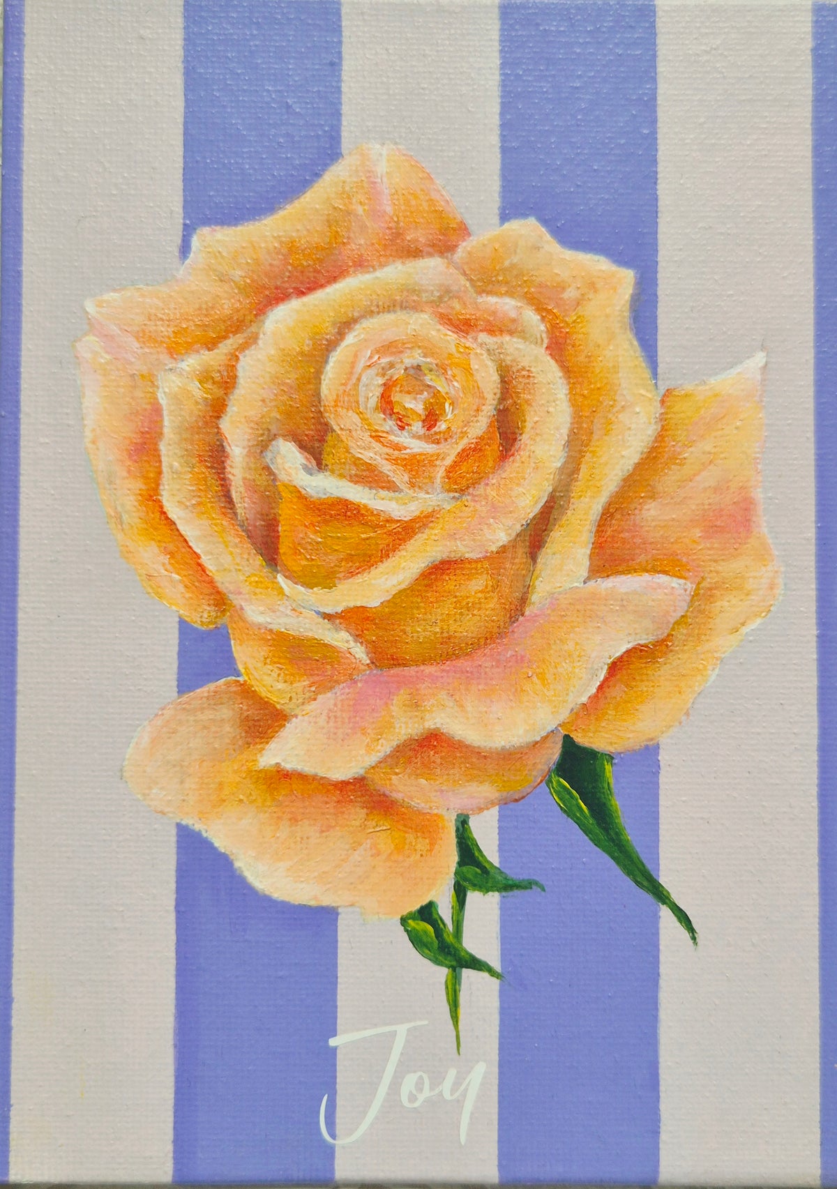 Words of encouragement Collection - Joy - Orange Rose